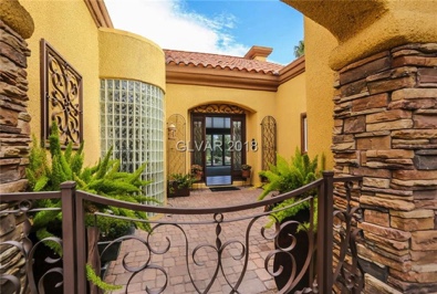 Gated entrance home Las Vegas